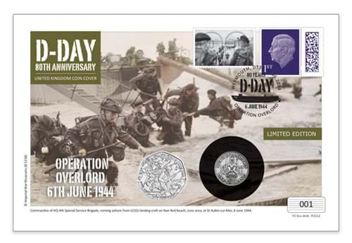 Historic D Day Cover