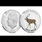 Highlands10ps (Coloured) Red Deer Obv Rev