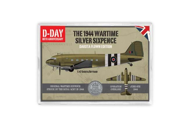 Dakota D Day 80Th Anniversary Collector Frame