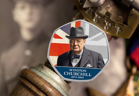 The Sir Winston Churchill Commemorative has been issued to
honour the legacy of history's greatest Briton.