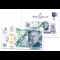 414T King Charles III £5 Banknote Cover Enlarged Banknote