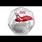 Red Arrows Silver 50Ps Cardiff Rev