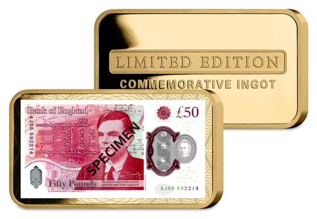 CL KCIII £50 Banknote Ingots Mockus &Amp; Digital Images3 1