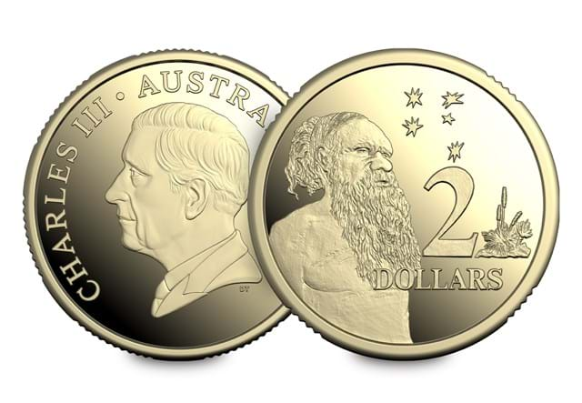 Australia New 2024 KCIII Coinage Sets 2Dollar