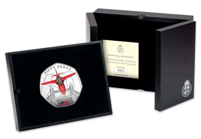 Red Arrows Silver 5Oz 50P Box Shot