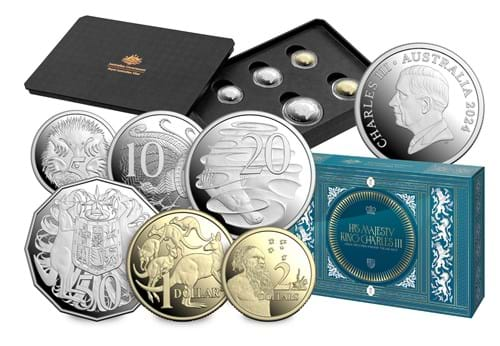 Australia New 2024 KCIII Coinage Sets Wholeimage