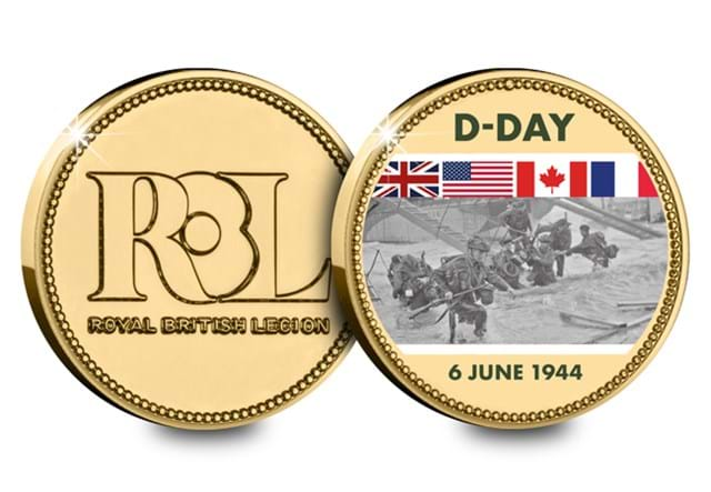 RBLCO D Day Medal Obv Rev