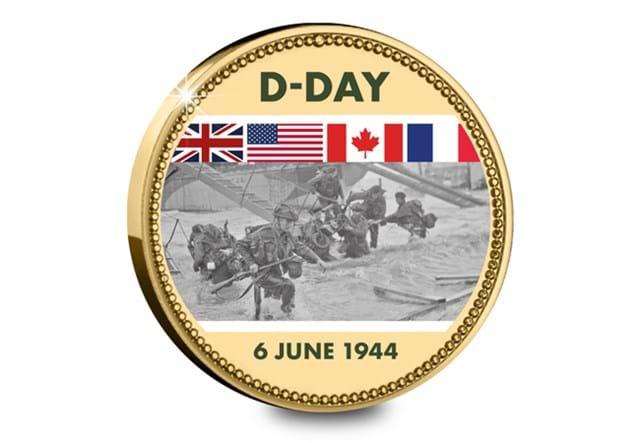 RBLCO D Day Medal Rev