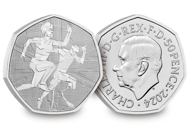 2024 UK Team GB and ParalympicsGB CBU 50p reverse obverse