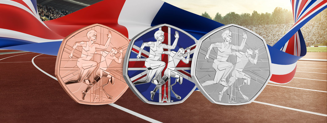 Team GB and Paralympics GB 2024 UK 50p Range