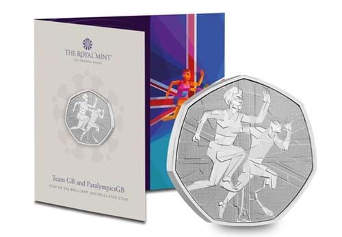 AT UK 2024 Team GB And Paralympics GB 50P Range Images 12