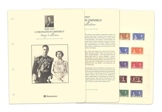 George VI Omnibus Stamp Col. Pages 1 3