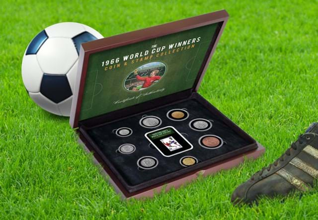 1966 World Cup Winners Coin And Stamp Set Lifestyle 1