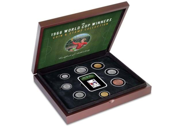 1966 World Cup Winners Coin And Stamp Set