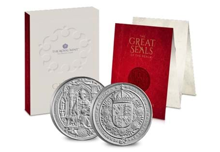 Released by The Royal Mint, this piece has been struck from 1oz of Silver and features a remastered seal of King Henry VIII known as the golden 'bulla'.