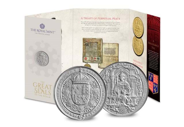 DN 2024 The Great Seals Of The Realm King Henry VIII Cuni 1Oz Silver Product Images 4