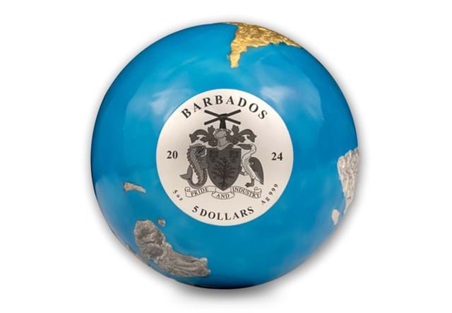 2024 Blue Marble Earth 5Oz Obv