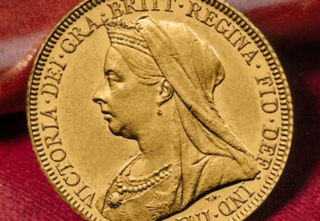 This Sovereign was issued in the year of the Diamond Jubilee, and has been struck from 22 carat Gold