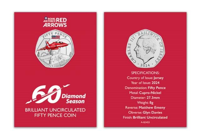 DN 2024 Red Arrows Bu Colour 50P Singles Product Images 6