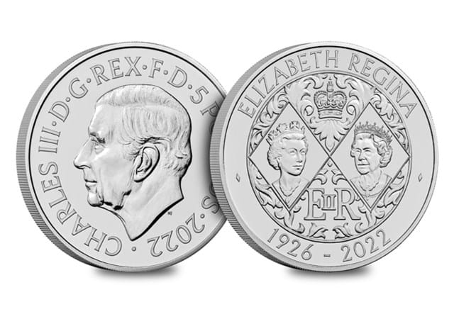 2022 QEII BU £5 Obv Rev