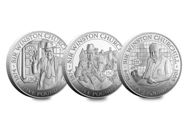 Winston Churchill 150Th Birthday Coin Range Product Page Images (DY) 4