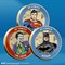 DN 2024 DC Comic Justice League Name Gold Joker Batman Superman Medals Email Social Media 1