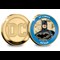 LS DC Medal Gold Plate Batman Both Sides