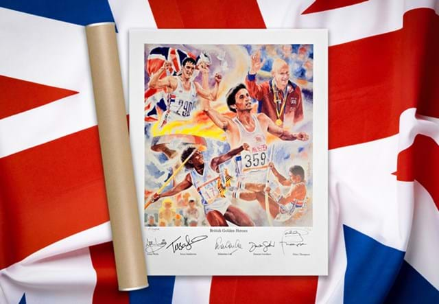 Olympic Signed Print 01