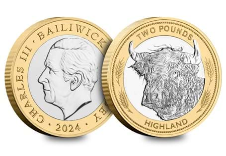 Struck to a Brilliant Uncirculated finish, this British Isles £2 Coin features The Highland Cow. Arrives protectively housed in a coin pouch with certificate of authenticity.