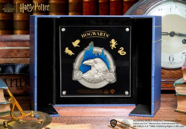 Ravenclaw Crest Silver Coin Lifestyle 01