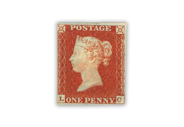 1841 Penny Red