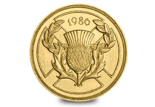 1986 Commonwealth Games £2 Rev