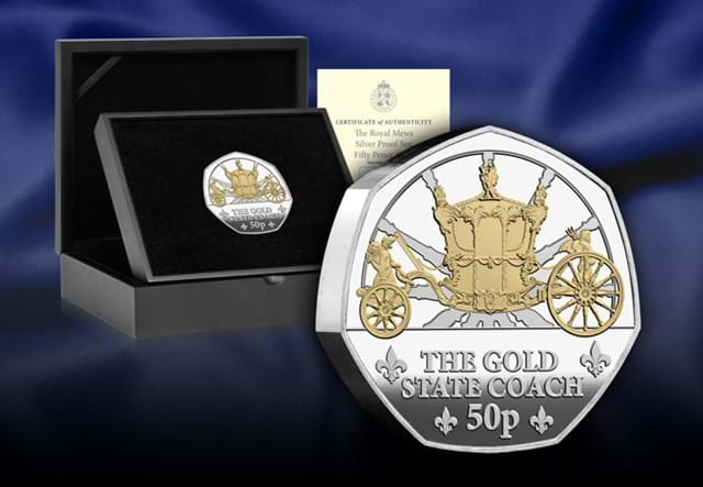 2024 Royal Mews Silver 5Oz 50P Lifestyle 01