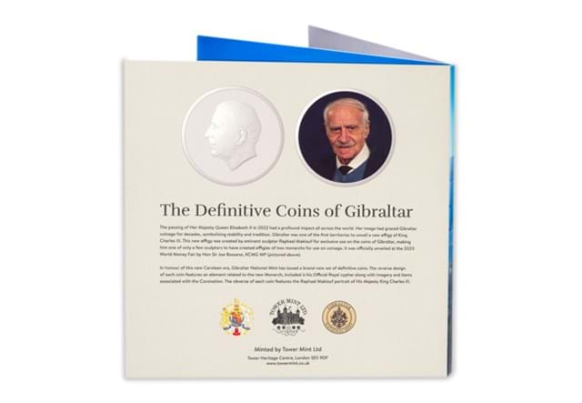 2023 Gibraltar Currency Collection Pack Back