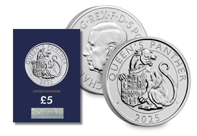 2025 UK The Queen's Panther BU £5 Digital Images (DY) 11