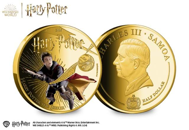 DN 2024 Harry Potter Gold Plated Coins VSC Collection Product Images 1