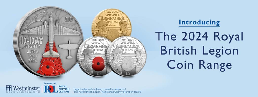 The 2024 Royal British Legion £5 Coin Range