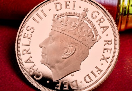 The Coronation Sovereign commemorates the historic crowning of King Charles III. The coin is struck from 7.98g of 22ct Gold to a Proof finish. With an Edition Limit of just 15,000.
