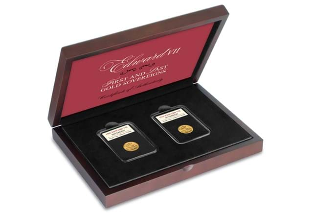 Edward VII Sovereign Pair Box Shot