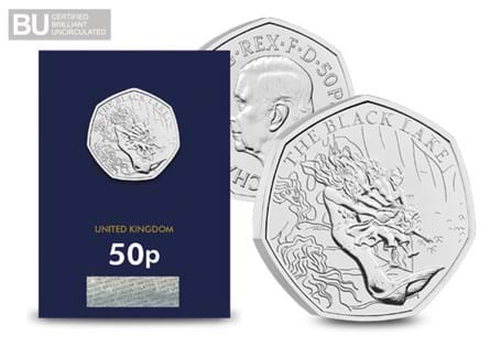 The Royal Mint have struck a 50p featuring Harry Potter and the Black Lake. It has been struck to a Brilliant Uncirculated quality and protectively encapsulated in official Change Checker packaging.