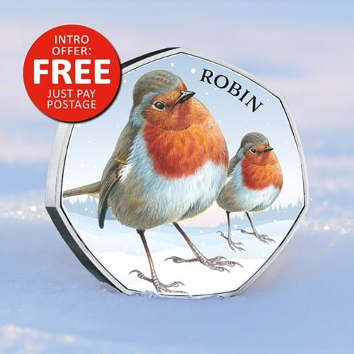 AT BRIBI Free Christmas Robin Social Images 1