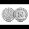 10 Pfennig Obv Rev