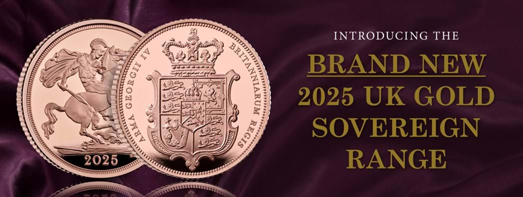 The UK 2025 Gold Sovereign Range