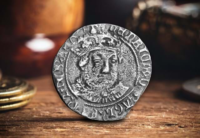 Henry VIII Replica Groat Lifestyle 01