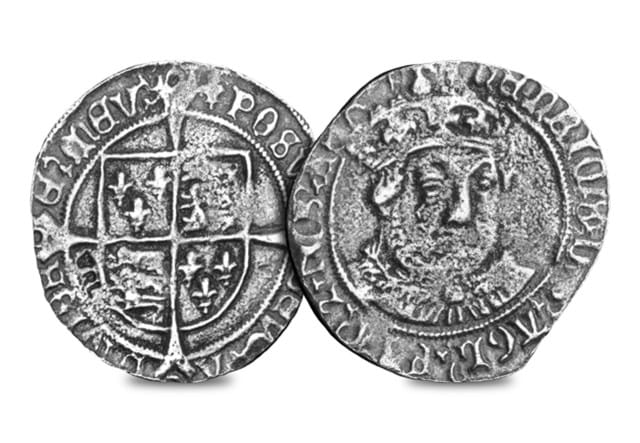 Henry VIII Replica Groat Obv Rev