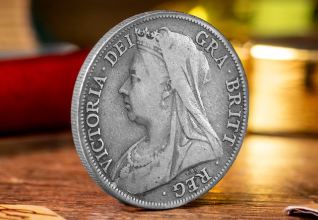 Queen Victoria Half Crown Set Lifestyle 04