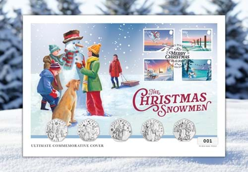 AT 2024 Christmas Snowmen 50P Covers Images 1