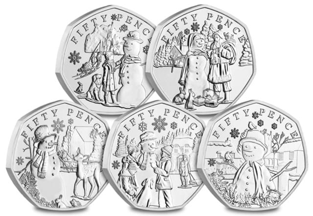 Christmas Snowmen BU 50P Set All Rev