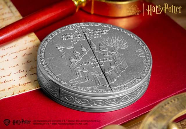 Harry Potter Marauder's Map Silver 5Oz Lifestyle 02