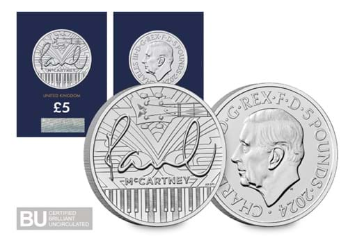 2024 UK Paul Mccartney £5 CC Digital Assets And Product Page Images (DY) 13